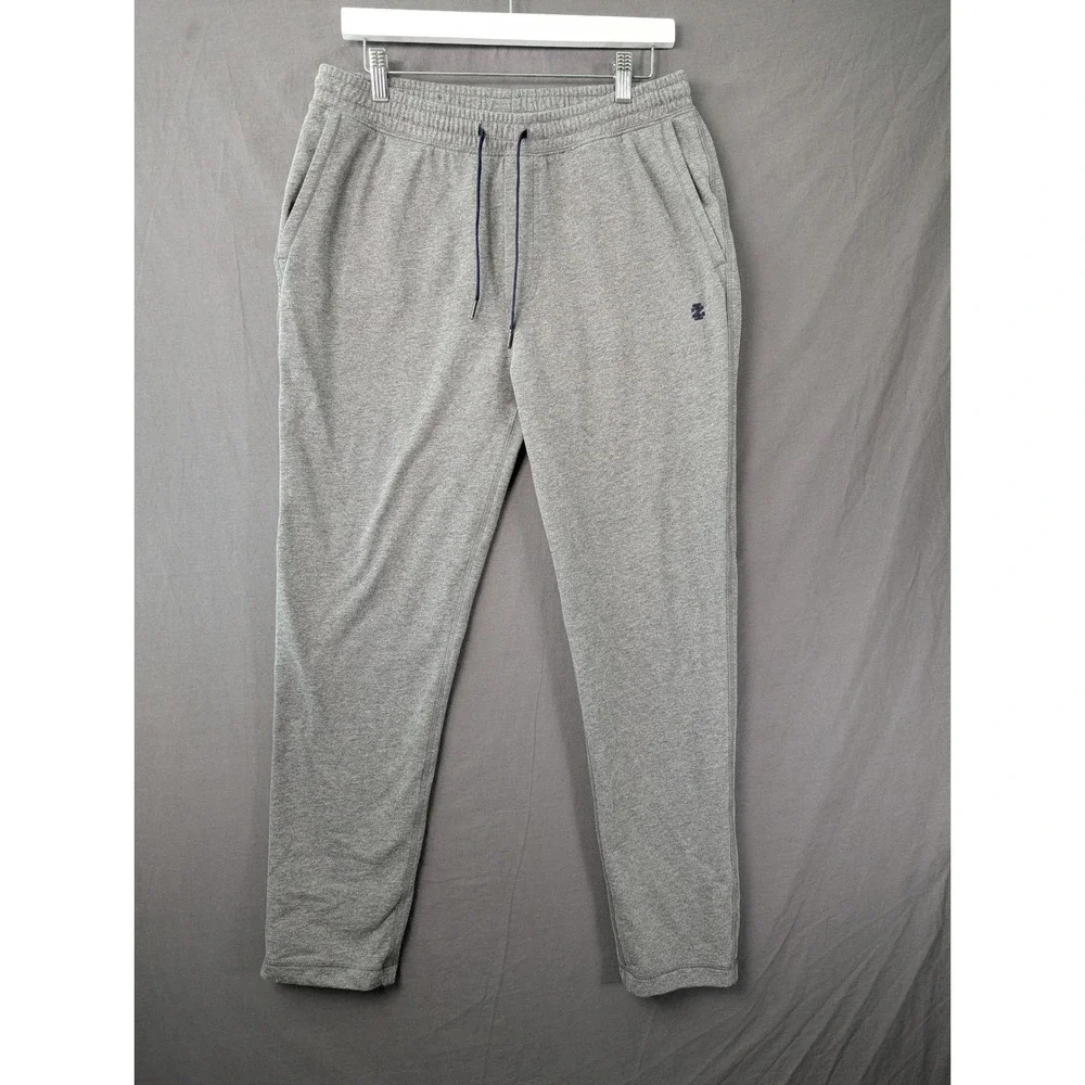 IZOD Mens Gray‎ Fleece Jogger Sweatpants Size Medium 5448